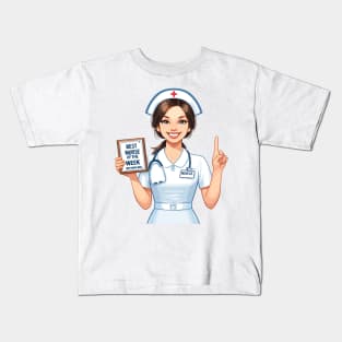 Celebrating Excellence: Nurse of the Week Kids T-Shirt